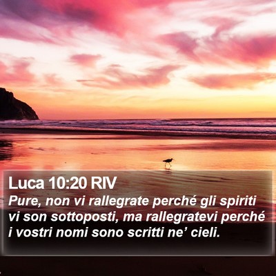 Luca 10:20 RIV Bible Verse Image