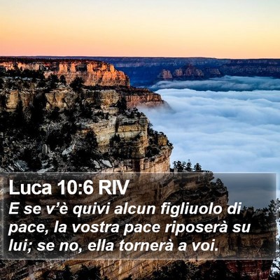 Luca 10:6 RIV Bible Verse Image