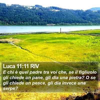 Luca 11:11 RIV Bible Verse Image