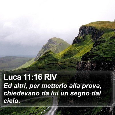 Luca 11:16 RIV Bible Verse Image