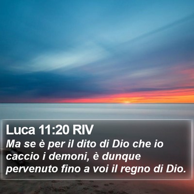 Luca 11:20 RIV Bible Verse Image