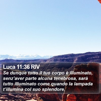 Luca 11:36 RIV Bible Verse Image