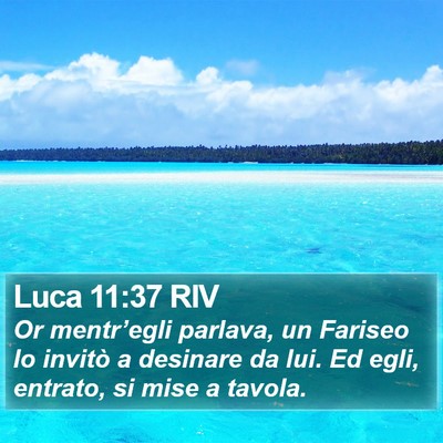 Luca 11:37 RIV Bible Verse Image