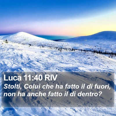 Luca 11:40 RIV Bible Verse Image