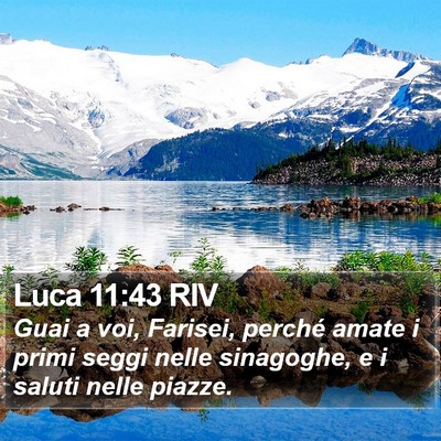 Luca 11:43 RIV Bible Verse Image