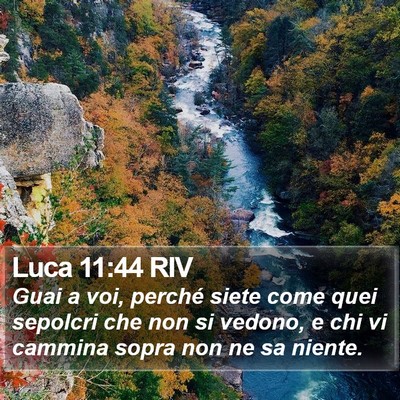 Luca 11:44 RIV Bible Verse Image