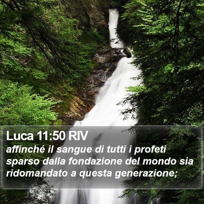 Luca 11:50 RIV Bible Verse Image