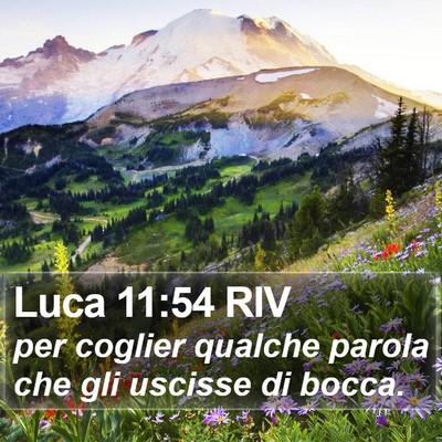 Luca 11:54 RIV Bible Verse Image