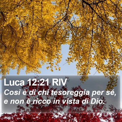 Luca 12:21 RIV Bible Verse Image