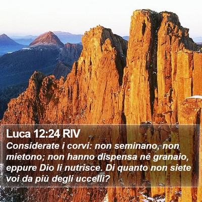 Luca 12:24 RIV Bible Verse Image