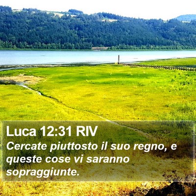 Luca 12:31 RIV Bible Verse Image