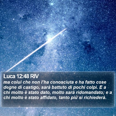 Luca 12:48 RIV Bible Verse Image