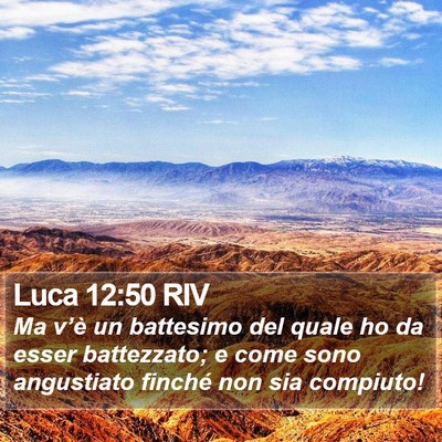 Luca 12:50 RIV Bible Verse Image
