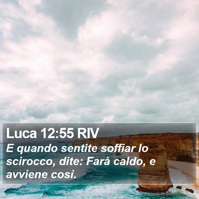 Luca 12:55 RIV Bible Verse Image
