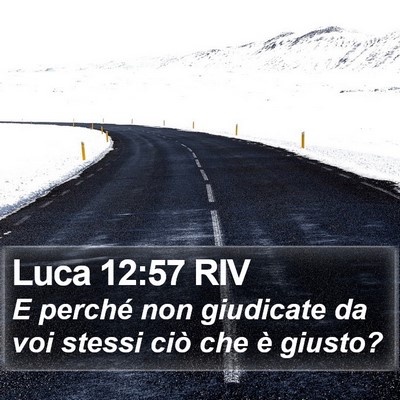 Luca 12:57 RIV Bible Verse Image