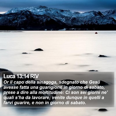 Luca 13:14 RIV Bible Verse Image