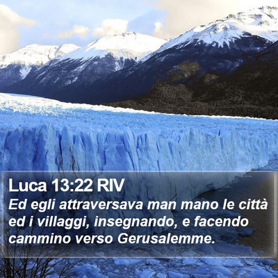 Luca 13:22 RIV Bible Verse Image