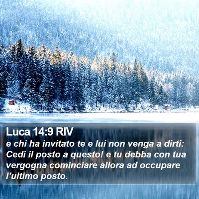 Luca 14:9 RIV Bible Verse Image