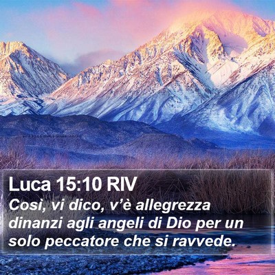 Luca 15:10 RIV Bible Verse Image