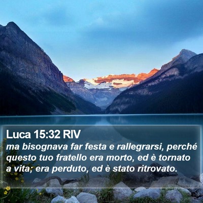 Luca 15:32 RIV Bible Verse Image