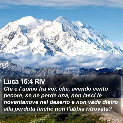 Luca 15:4 RIV Bible Verse Image
