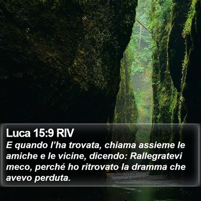 Luca 15:9 RIV Bible Verse Image