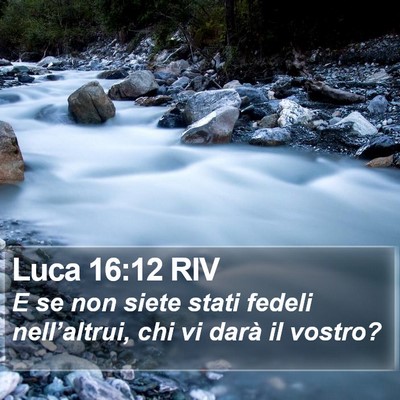 Luca 16:12 RIV Bible Verse Image