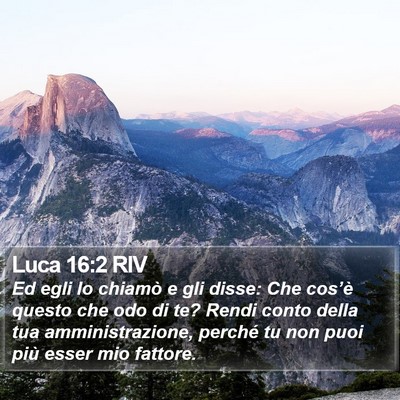 Luca 16:2 RIV Bible Verse Image