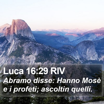 Luca 16:29 RIV Bible Verse Image