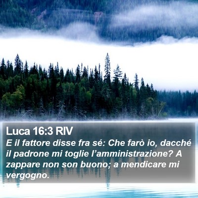 Luca 16:3 RIV Bible Verse Image