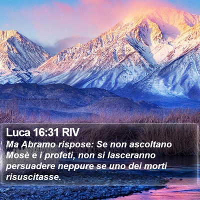 Luca 16:31 RIV Bible Verse Image