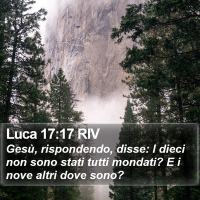 Luca 17:17 RIV Bible Verse Image