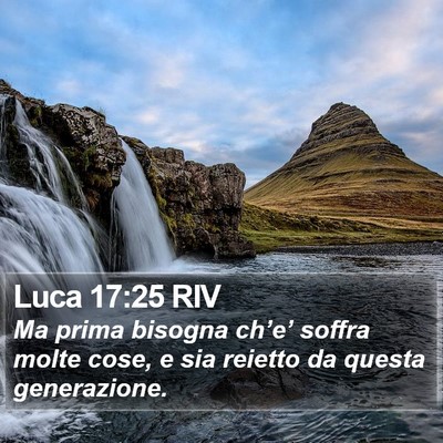 Luca 17:25 RIV Bible Verse Image