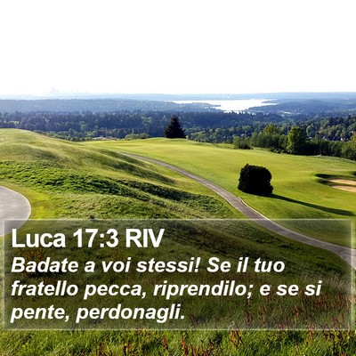 Luca 17:3 RIV Bible Verse Image