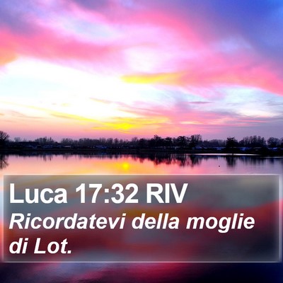 Luca 17:32 RIV Bible Verse Image