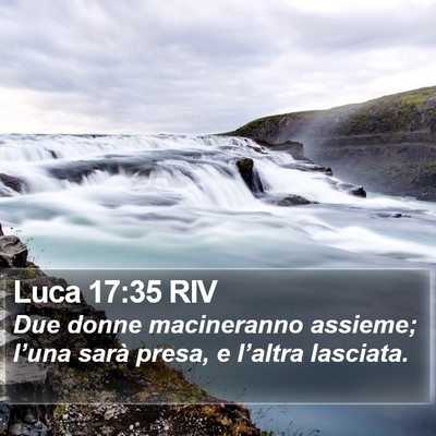Luca 17:35 RIV Bible Verse Image