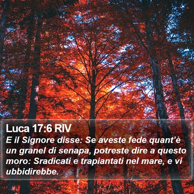 Luca 17:6 RIV Bible Verse Image