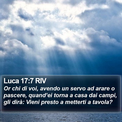 Luca 17:7 RIV Bible Verse Image