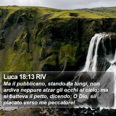 Luca 18:13 RIV Bible Verse Image