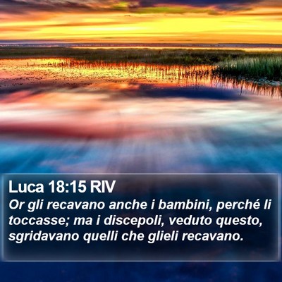 Luca 18:15 RIV Bible Verse Image