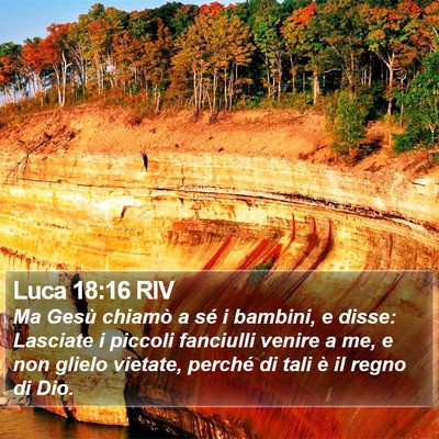 Luca 18:16 RIV Bible Verse Image