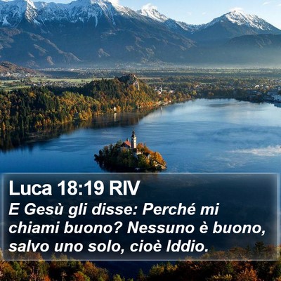 Luca 18:19 RIV Bible Verse Image