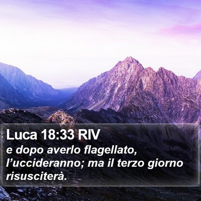 Luca 18:33 RIV Bible Verse Image
