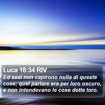 Luca 18:34 RIV Bible Verse Image