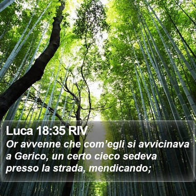 Luca 18:35 RIV Bible Verse Image