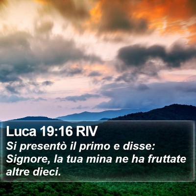 Luca 19:16 RIV Bible Verse Image