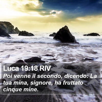 Luca 19:18 RIV Bible Verse Image