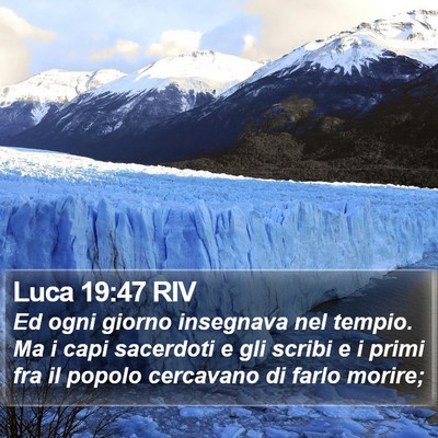 Luca 19:47 RIV Bible Verse Image