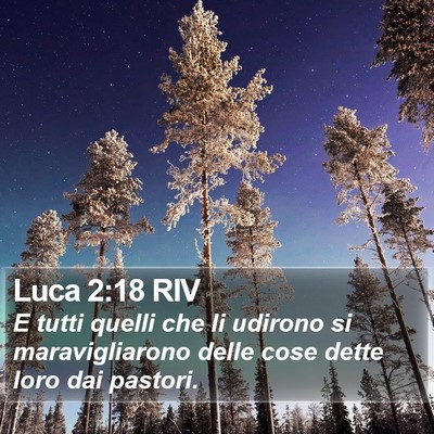 Luca 2:18 RIV Bible Verse Image