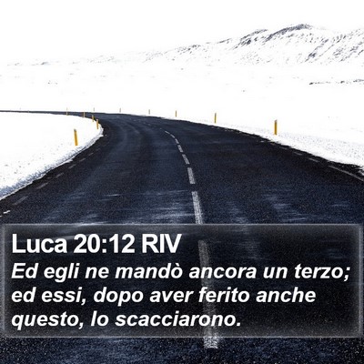 Luca 20:12 RIV Bible Verse Image